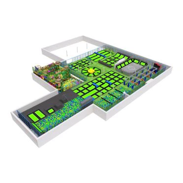 환경 보호 트램펄린 공원