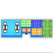 실내 스포츠 트램폴린 공원